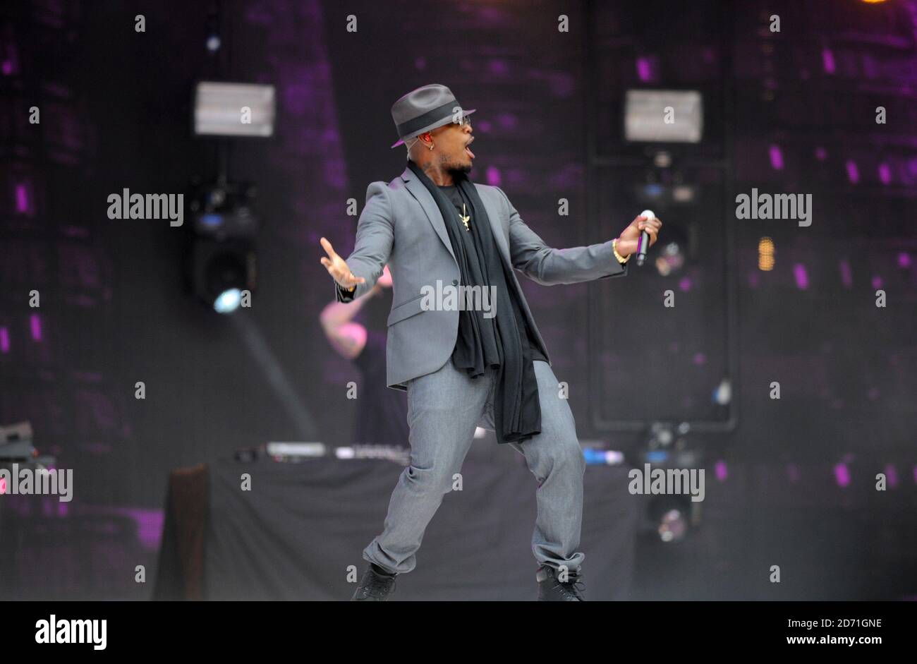 Ne Yo Performance EXCLUSIVE Ne-Yo performs on stage during Capital FM's Summertime Ball ...
