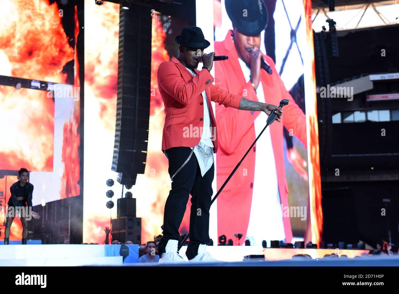 Ne Yo Performance EXCLUSIVE Ne-Yo performs on stage during Capital FM's Summertime Ball ...