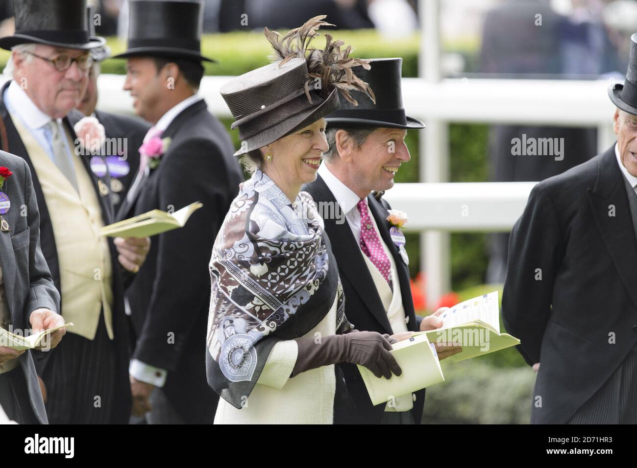 Princess Anne Royal Ascot Ascot High Resolution Stock Photography and ...