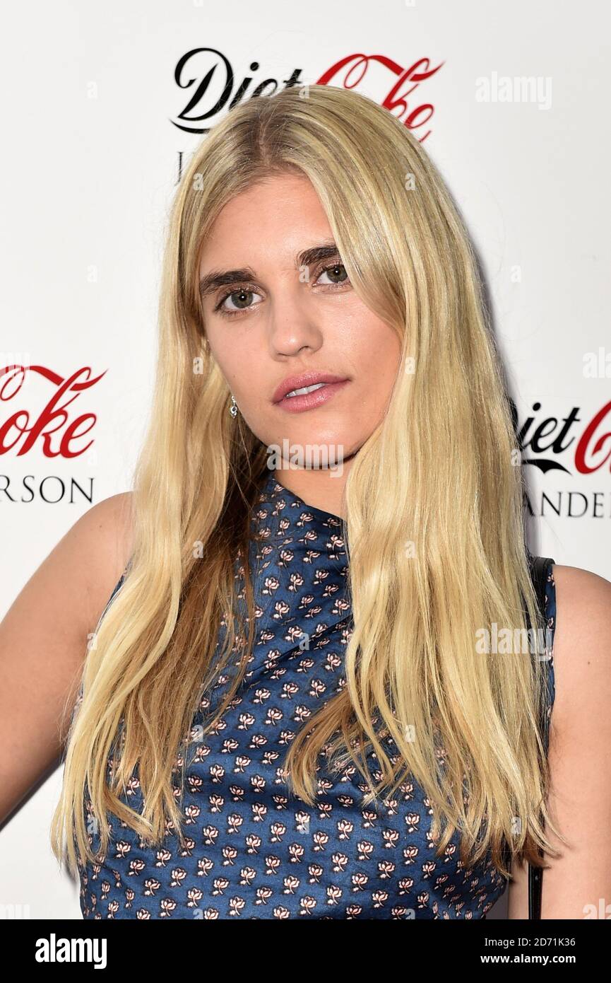 Tigerlily Taylor attending the Diet Coke J.W.Anderson launch party, at