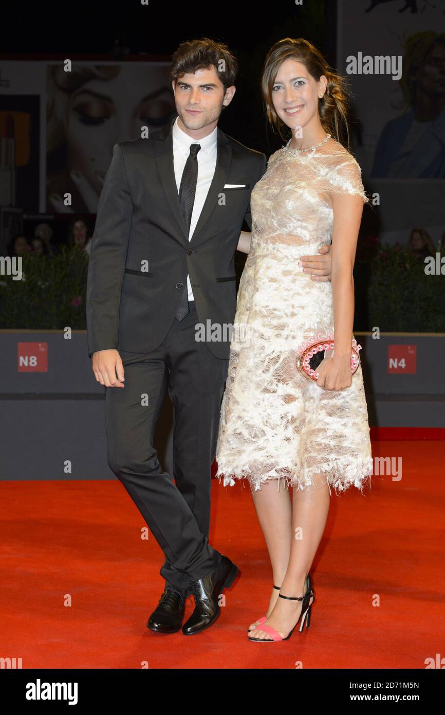 Diego Dominguez and Maria Clara Alonso attending the premiere of El Clan,  at the 72nd Venice Film Festival in Venice, Italy Stock Photo - Alamy