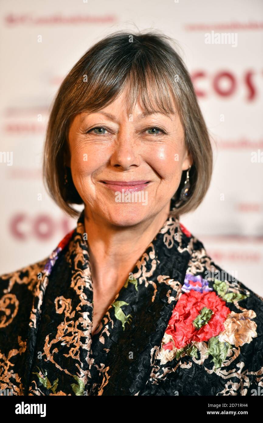 Jenny Agutter attending the 2015 Costa Book Awards at Quaglino's, London. Stock Photo