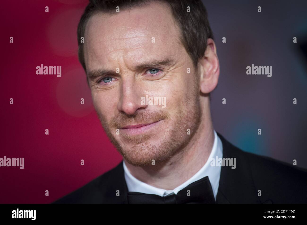Michael Fassbender Attending The Ee British Academy Film Awards At The Royal Opera House Bow 