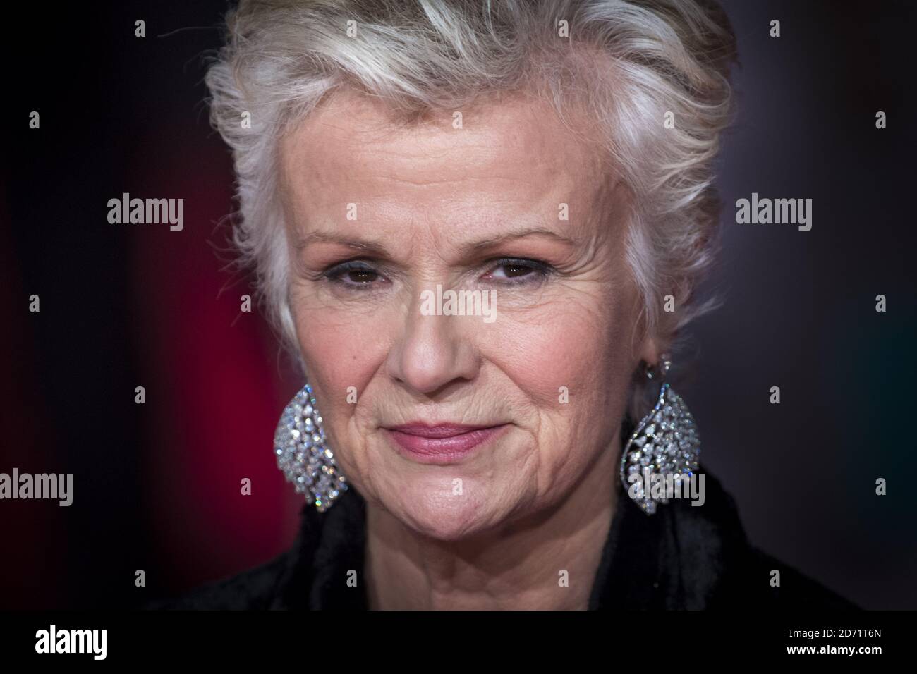 Julie Walters attending the EE British Academy Film Awards at the Royal Opera House, Bow Street, London Stock Photo