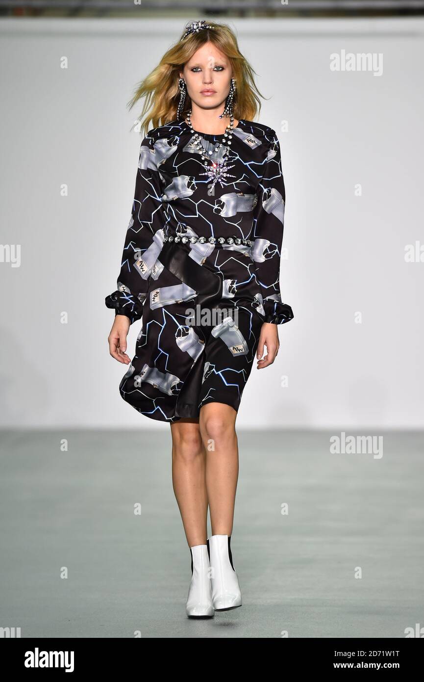 Georgia May Jagger On The Catwalk During The Ashley Williams Autumn Georgia May Jagger On The Catwalk During The Ashley Williams Autumn