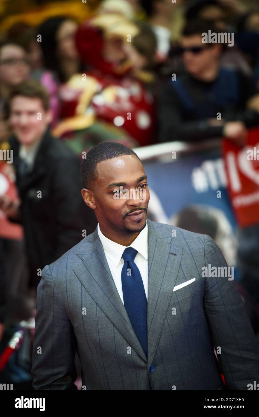 Anthony Mackie attending the Captain 