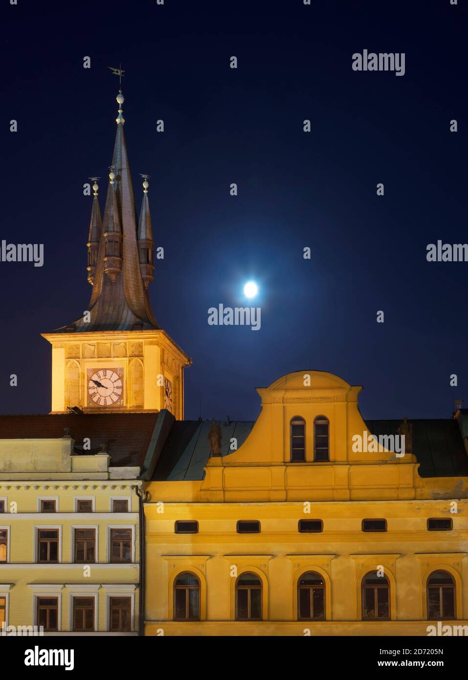 Old waterworks in Prague. Czech Republic Stock Photo Alamy