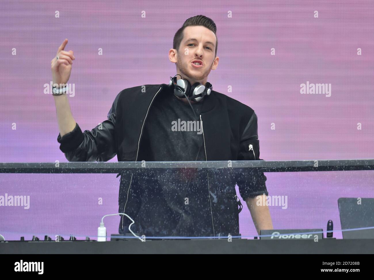 Sigala at the Capital FM's Summertime Ball with Vodafone held at Wembley Stadium, London (Picture Credit: Matt Crossick/ EMPICS Entertainment) Stock Photo