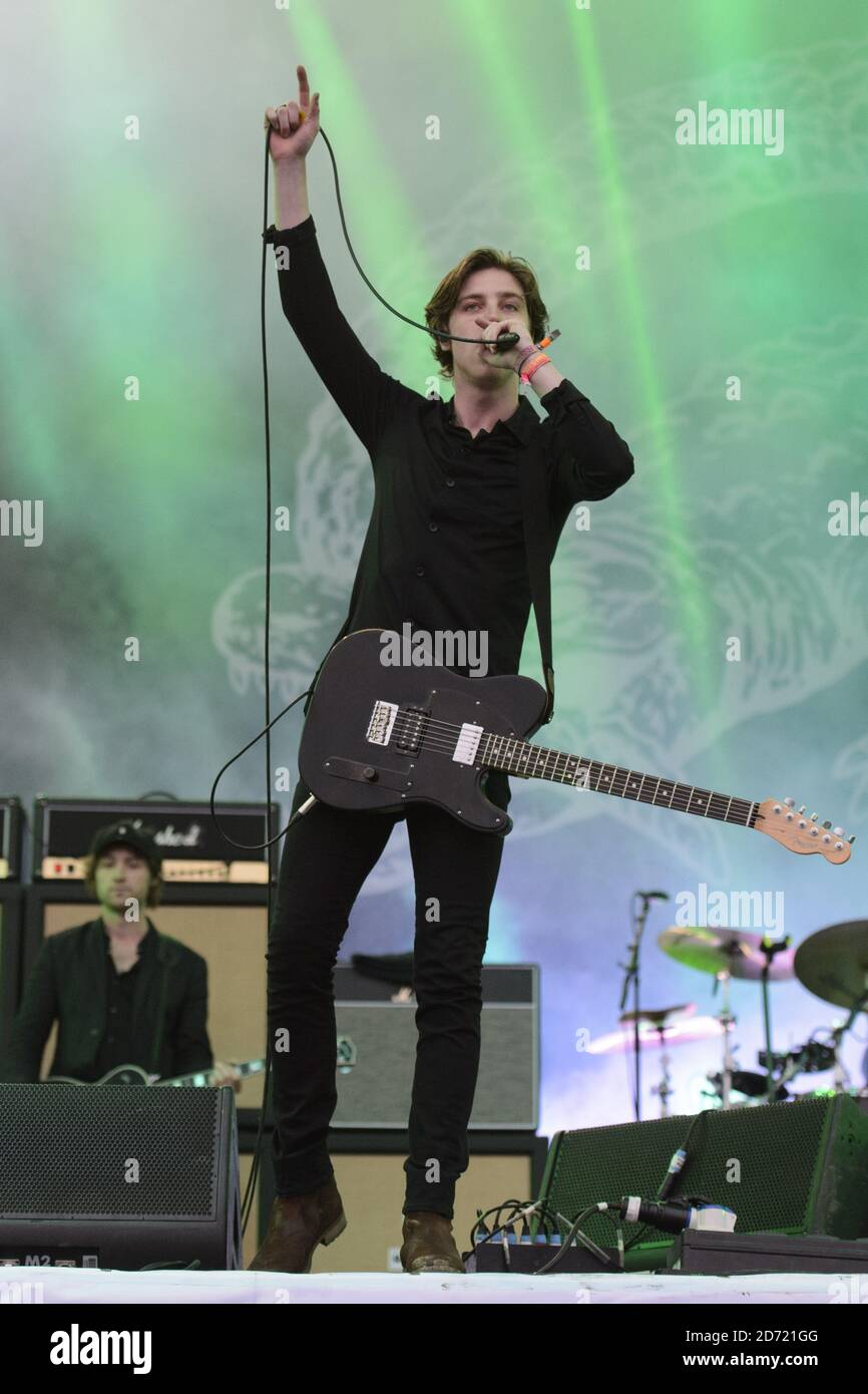 Catfish and the Bottlemen performing on the Other Stage at the