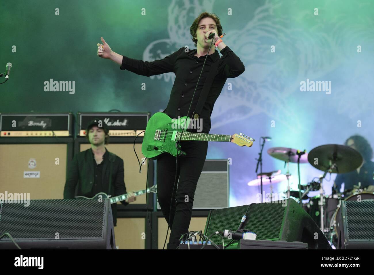 Catfish and the Bottlemen performing on the Other Stage at the