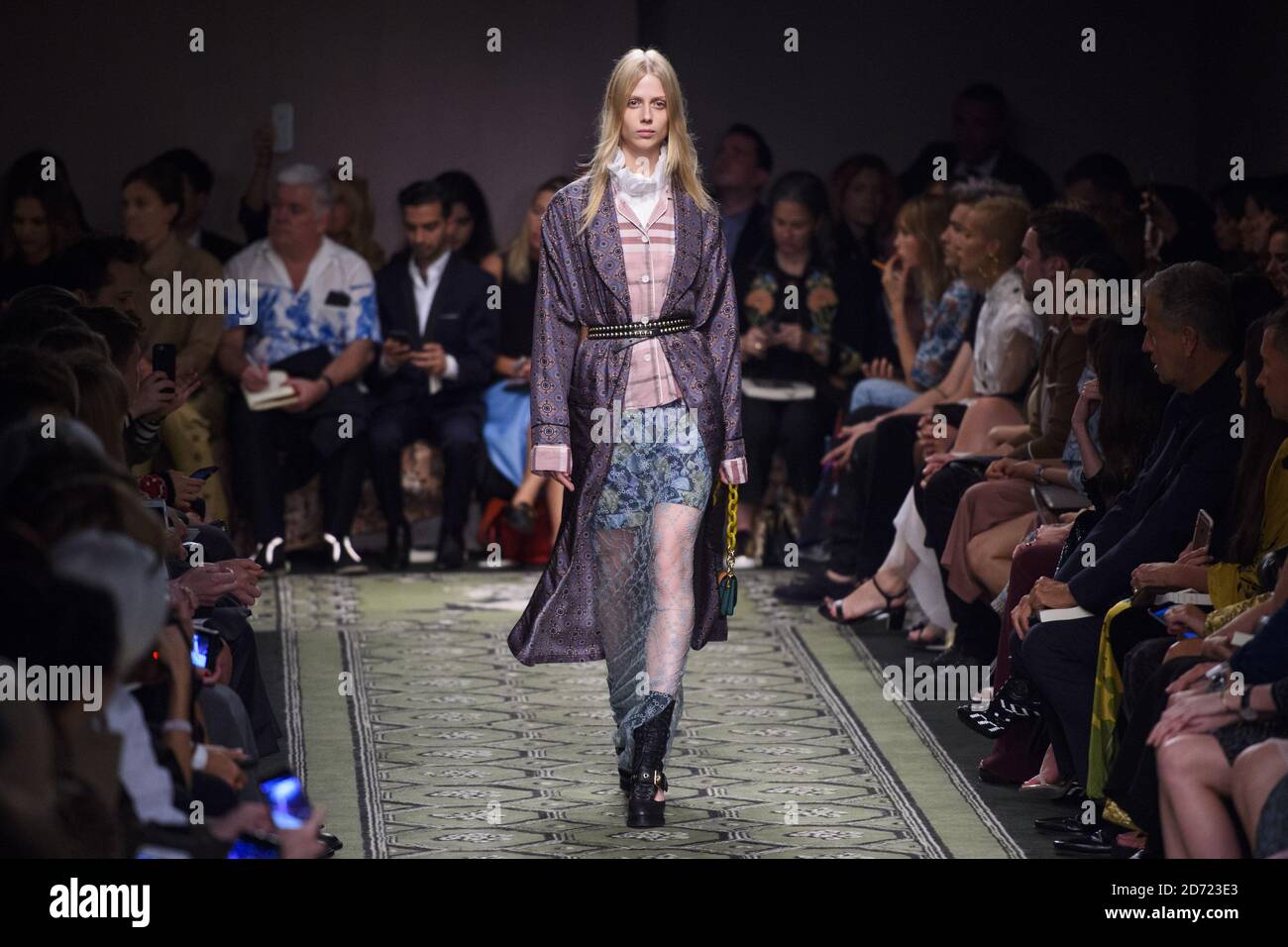 Burberry london fashion week 2016 hi-res stock photography and images -  Alamy