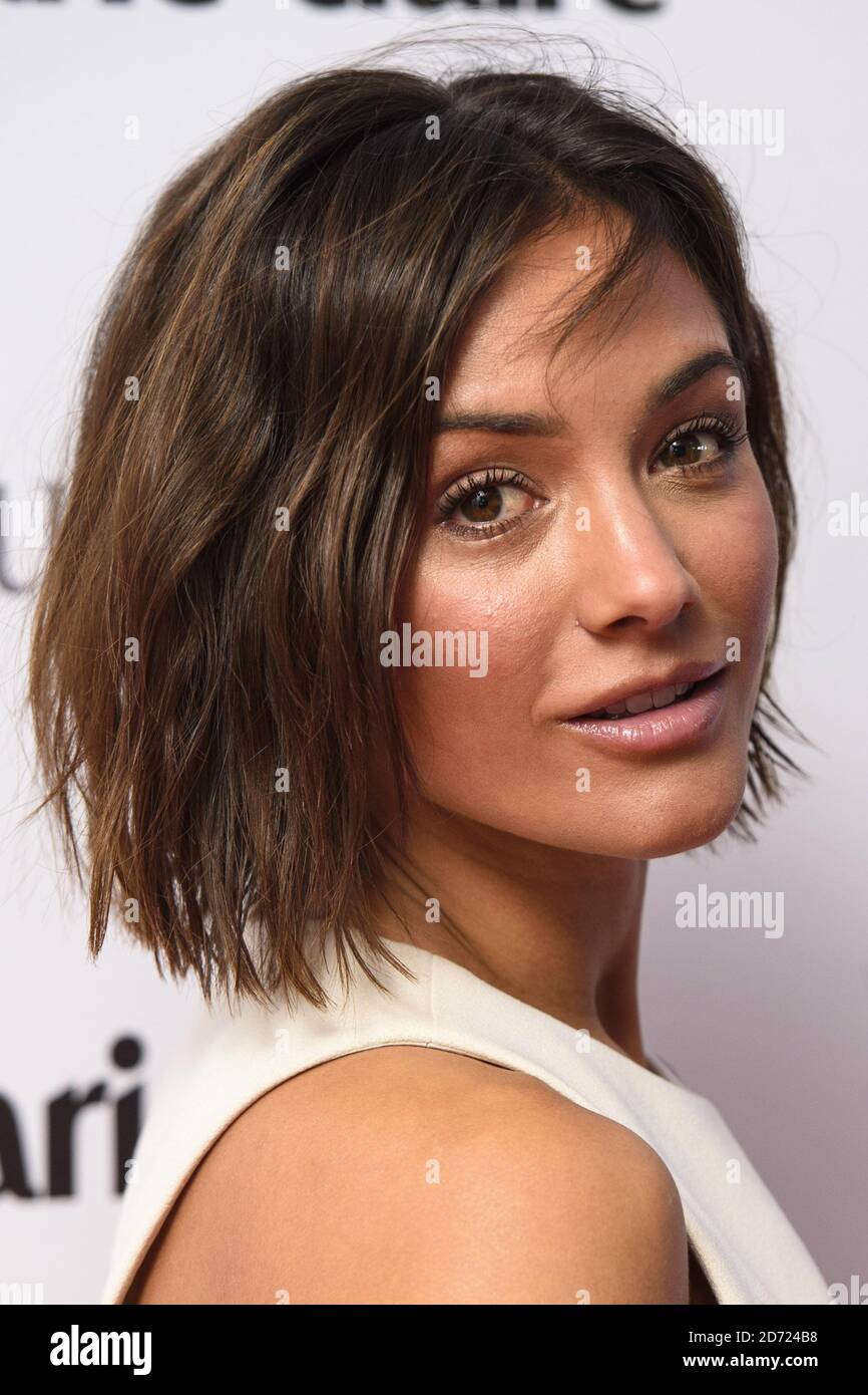 Frankie Bridge Attending The Marie Claire Future Shapers Awards At One Marylebone In London Picture Date Thursday September 29 2016 Photo Credit Should Read Matt Crossick Empics Entertainment Stock Photo Alamy