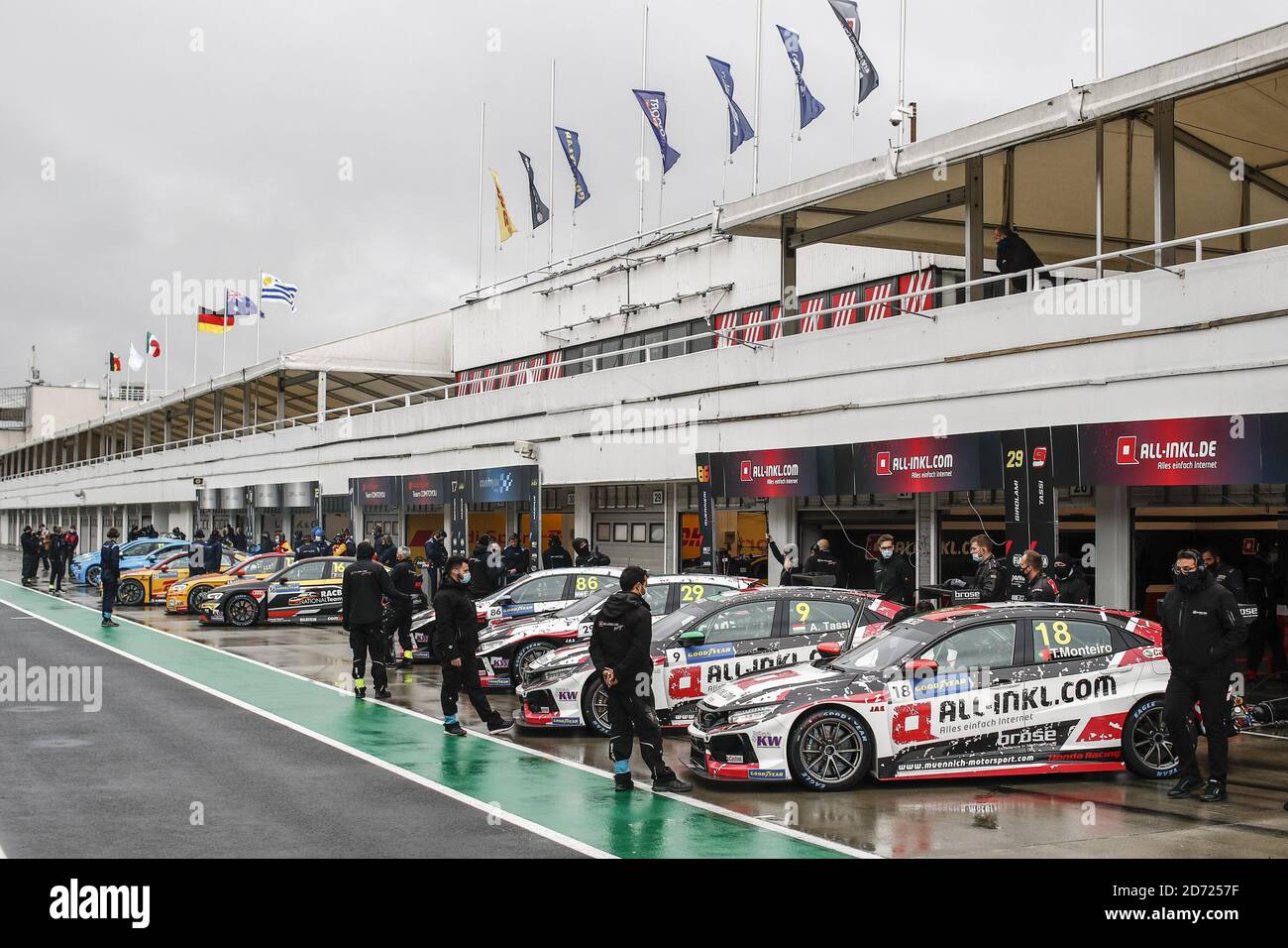 8 MONTEIRO Tiago (prt), ALL-INKL.DE Munnich Motorsport, Honda Civic TCR ...