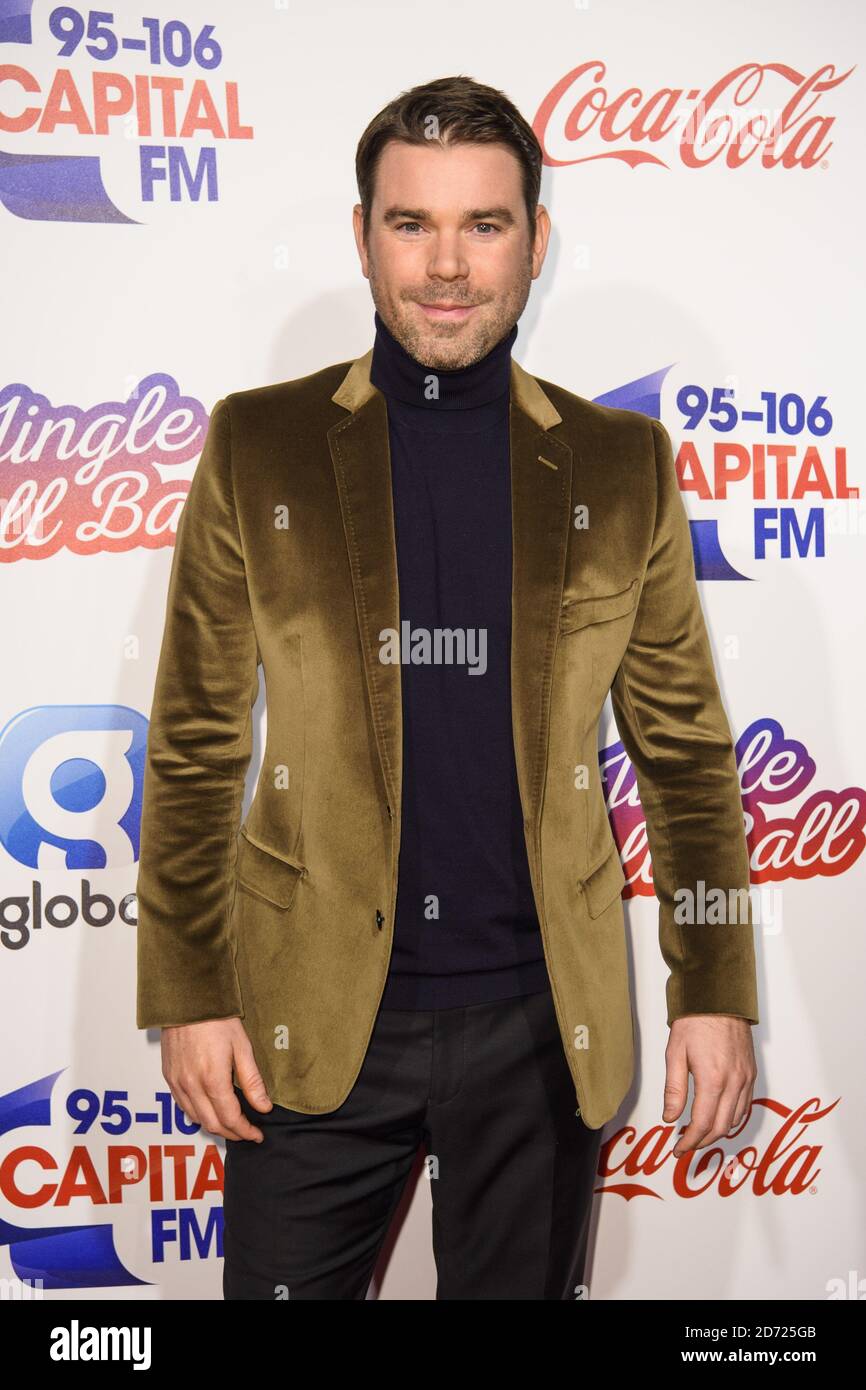 Dave Berry during Capital's Jingle Bell Ball with Coca-Cola at London's O2 arena. Picture date: Saturday December 3rd, 2016. Photo credit should read: Matt Crossick/ EMPICS Entertainment. Stock Photo