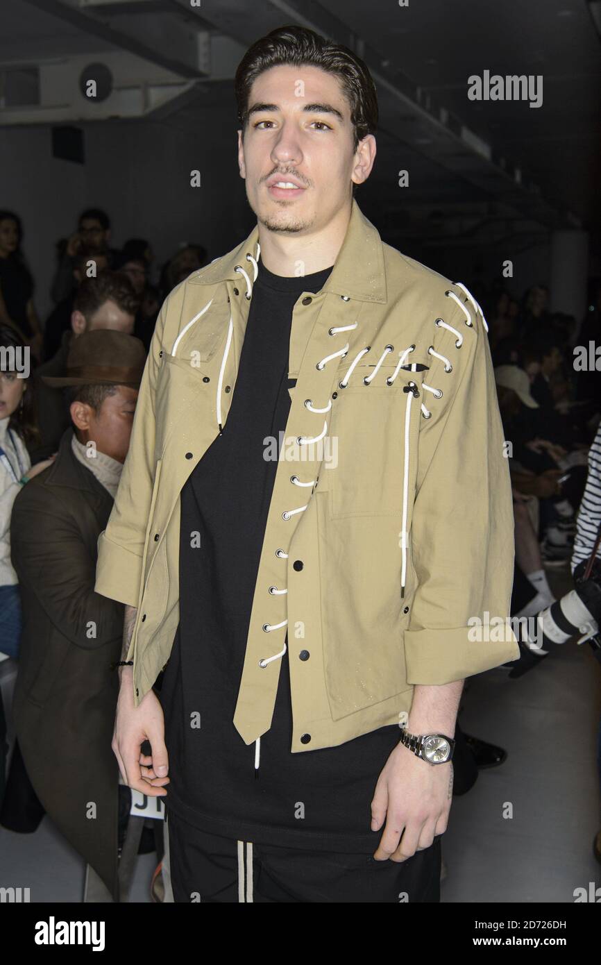 Match of the Day - Hector Bellerin at London Fashion Week Men's