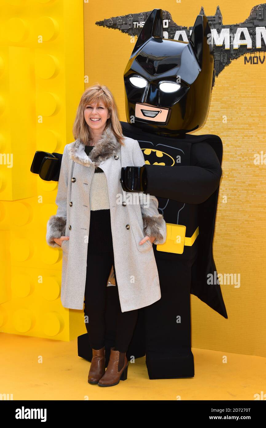 Kate Garraway attending a gala screening of the Lego Batman Movie, at the Empire cinema in Leicester Square, London. Picture date: Saturday January 28, 2016. Photo credit should read: Matt Crossick/ EMPICS Entertainment. Stock Photo