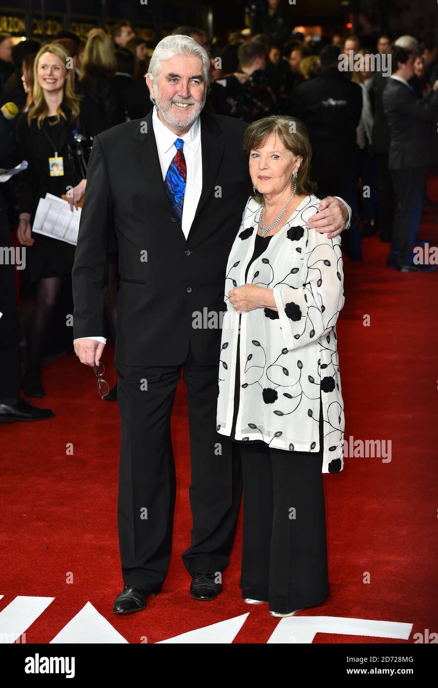John Alderton and Pauline Collins attending The Time of Their Lives World Premiere, held at the Curzon Mayfair cinema, London.   Picture date: Wednesday March 8, 2017. Photo credit should read: Matt Crossick/ EMPICS Entertainment.  Stock Photo