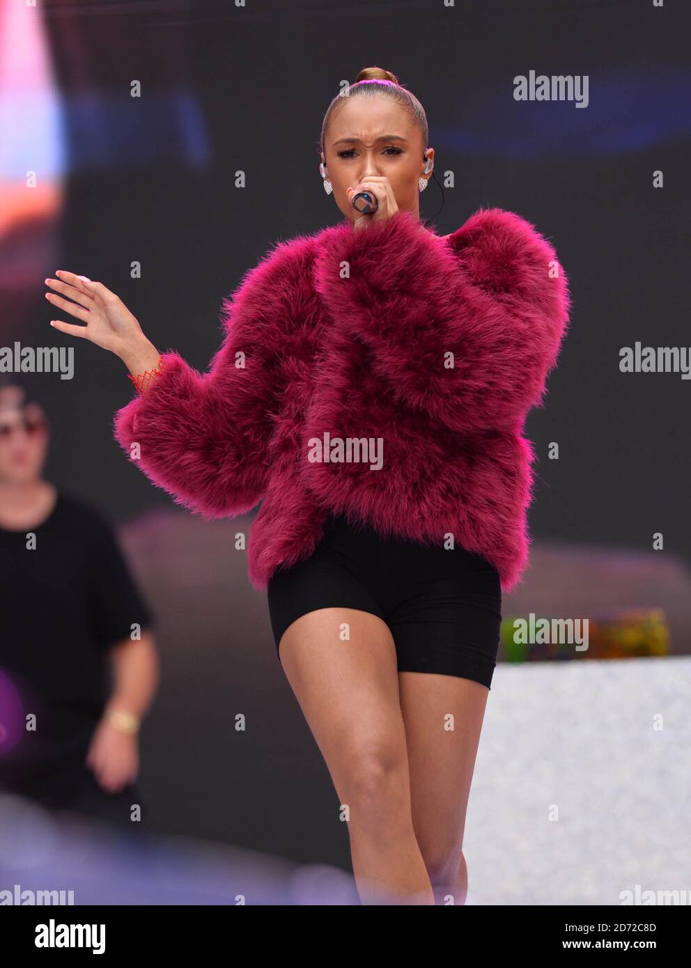 Imani at Capital FM's Summertime Ball with Vodafone held at Wembley Stadium, London. Picture credit should read Matt Crossick/ EMPICS Entertainment. Stock Photo