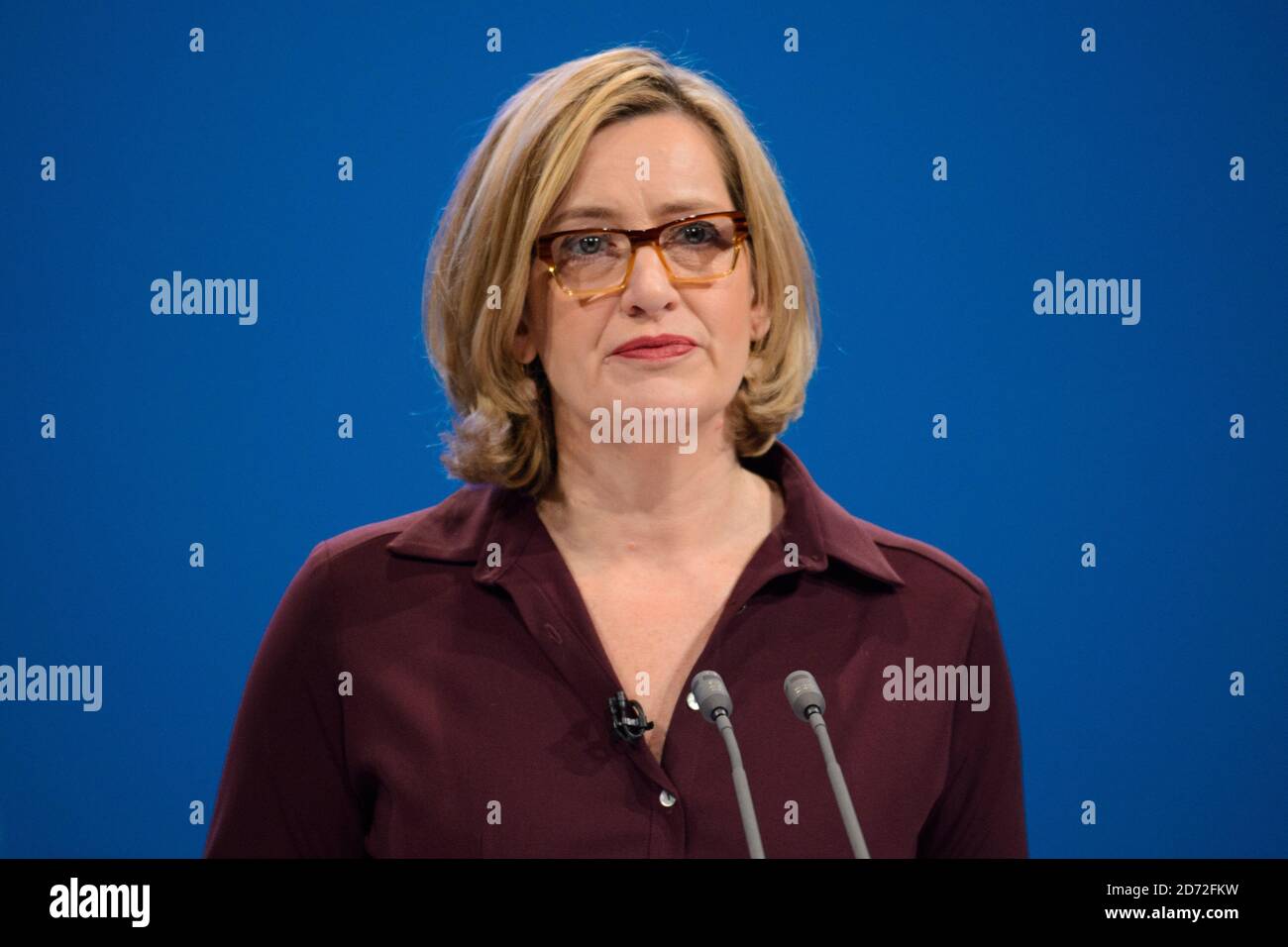 Amber rudd speech hi-res stock photography and images - Alamy