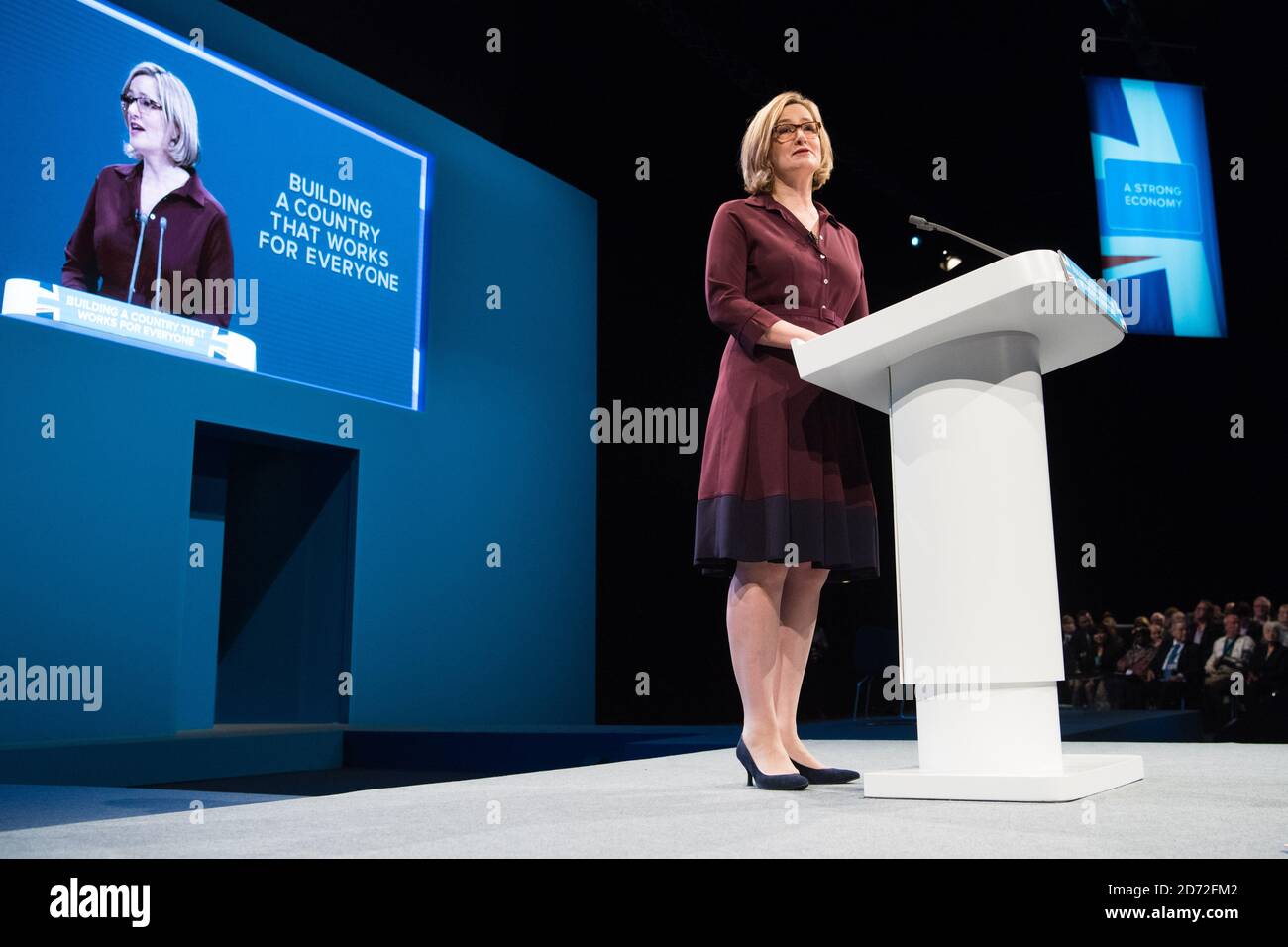 Amber rudd speech hi-res stock photography and images - Alamy