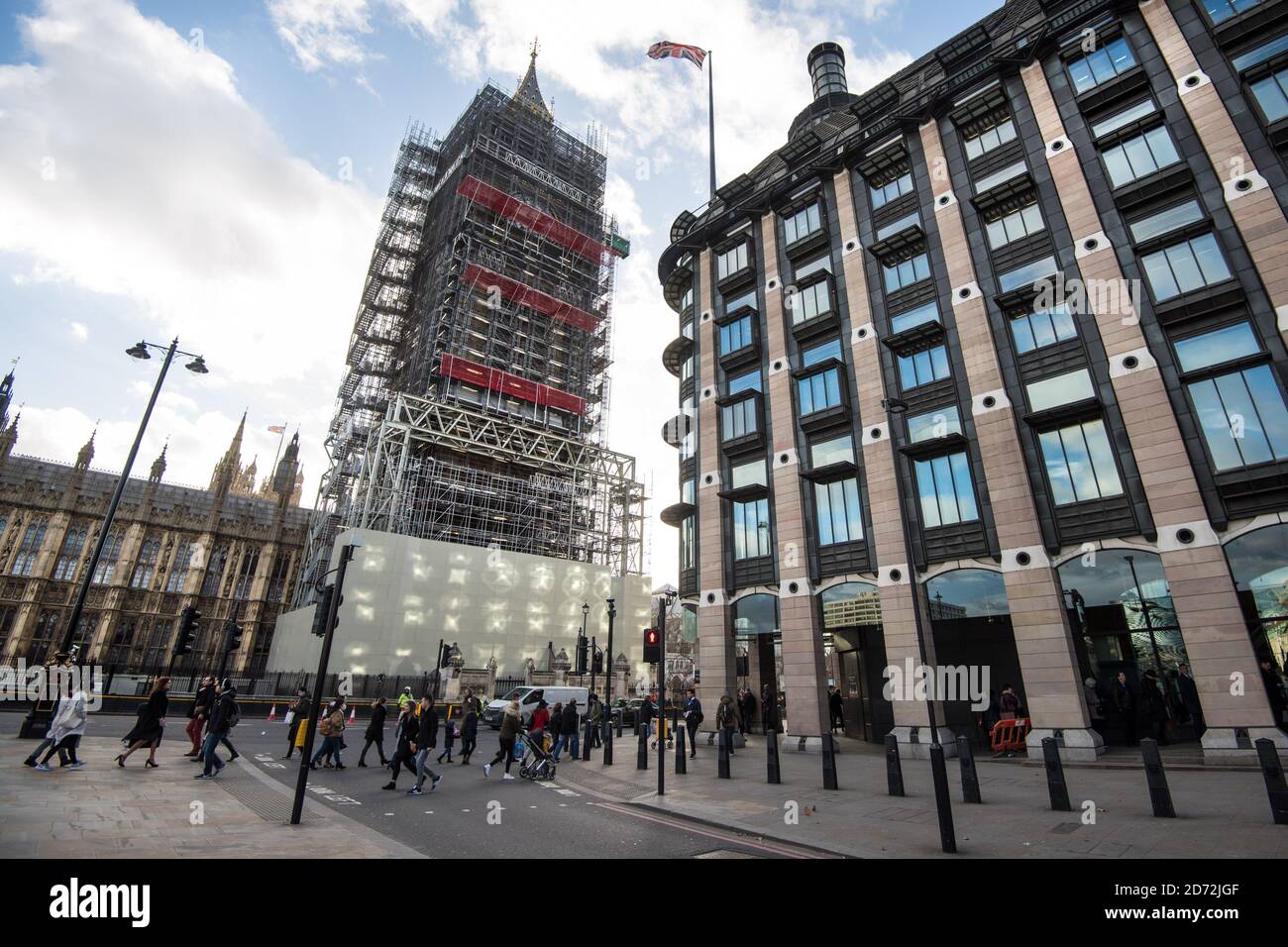 General view of Portcullis House in Westminster, London. Picture date: Wednesday January 17th, 2018. Photo credit should read: Matt Crossick/ EMPICS Entertainment. Stock Photo