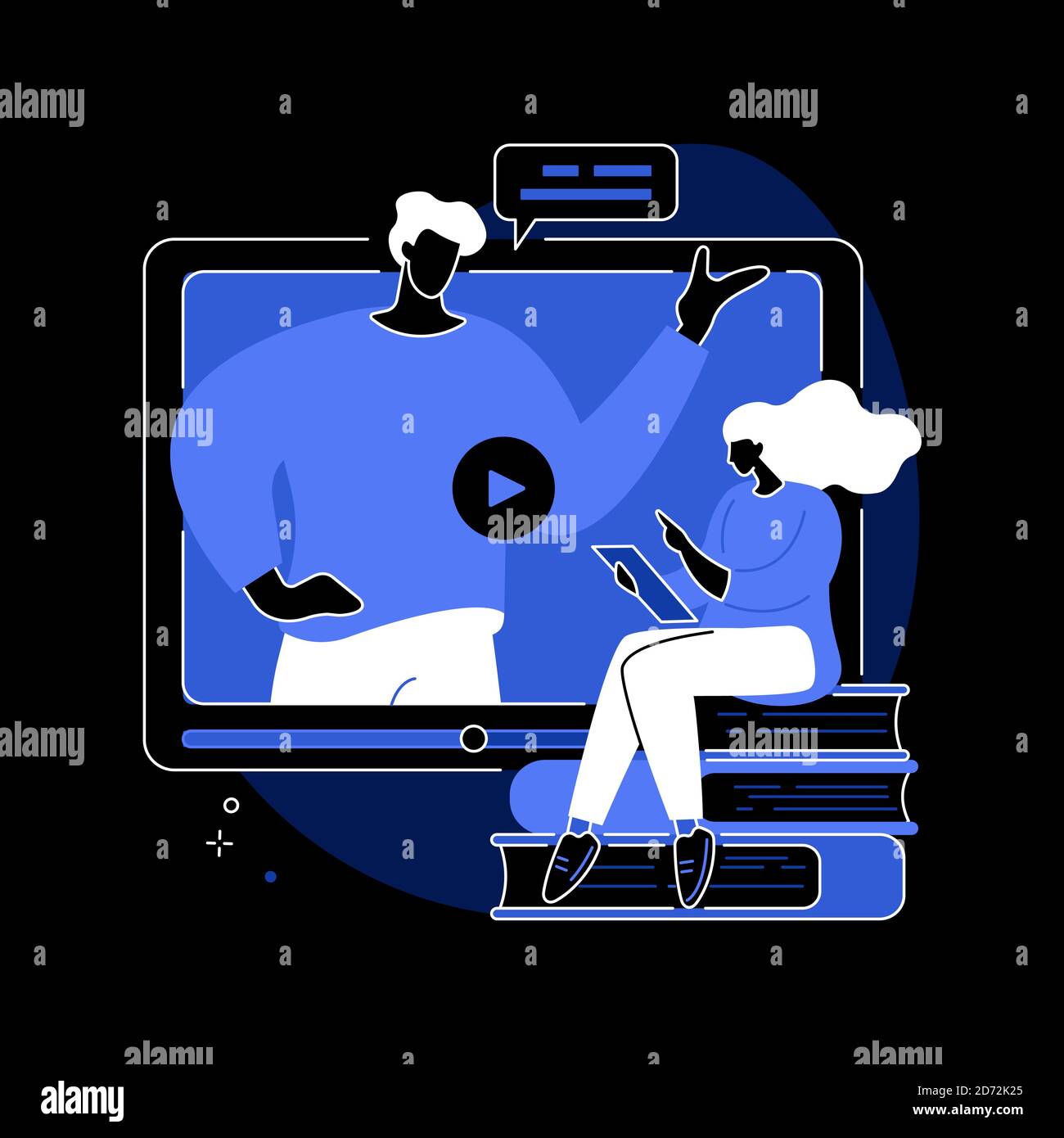 Webinar abstract concept vector illustration Stock Vector Image & Art ...