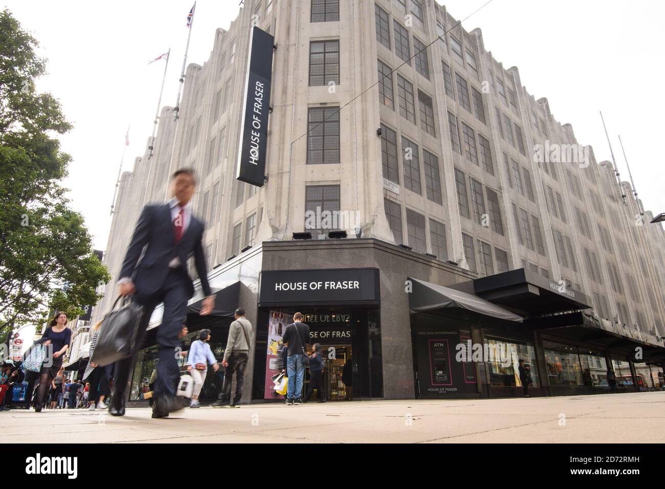 General view of House of Fraser department store in London, which denied reports today that the firm was on the bink of collapse. Picture date: Tuesday June 5th, 2018. Photo credit should read: Matt Crossick/ EMPICS Entertainment. Stock Photo