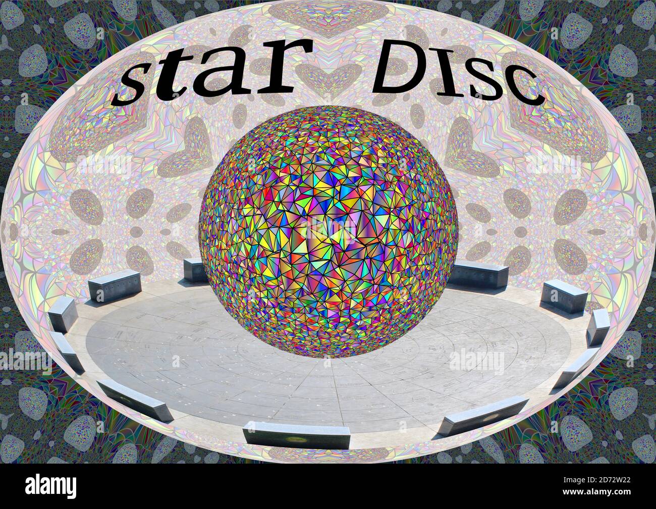 Star Disc Stock Photo