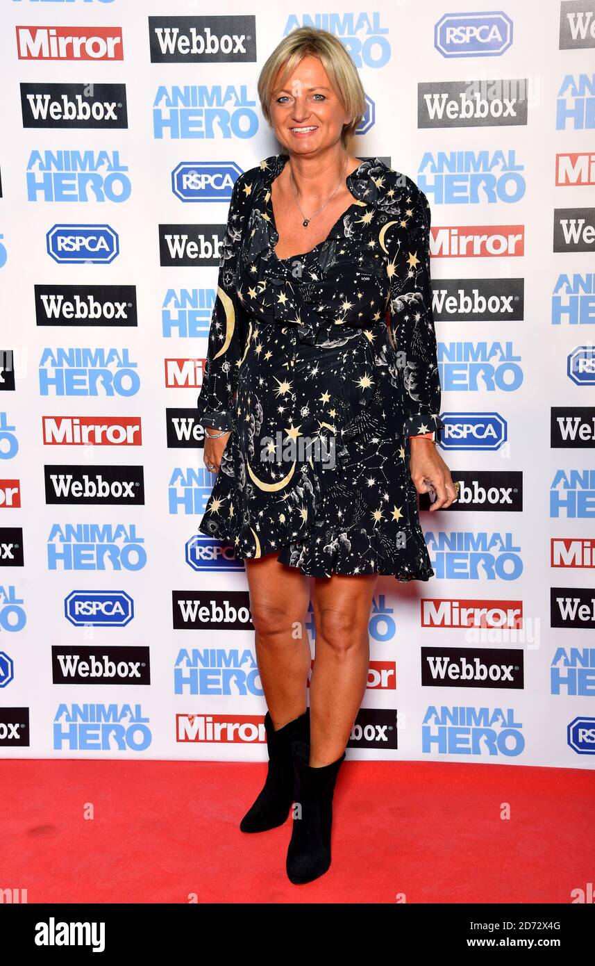 Alice Beer attending the Animal Hero Awards held at the Grosvenor House ...