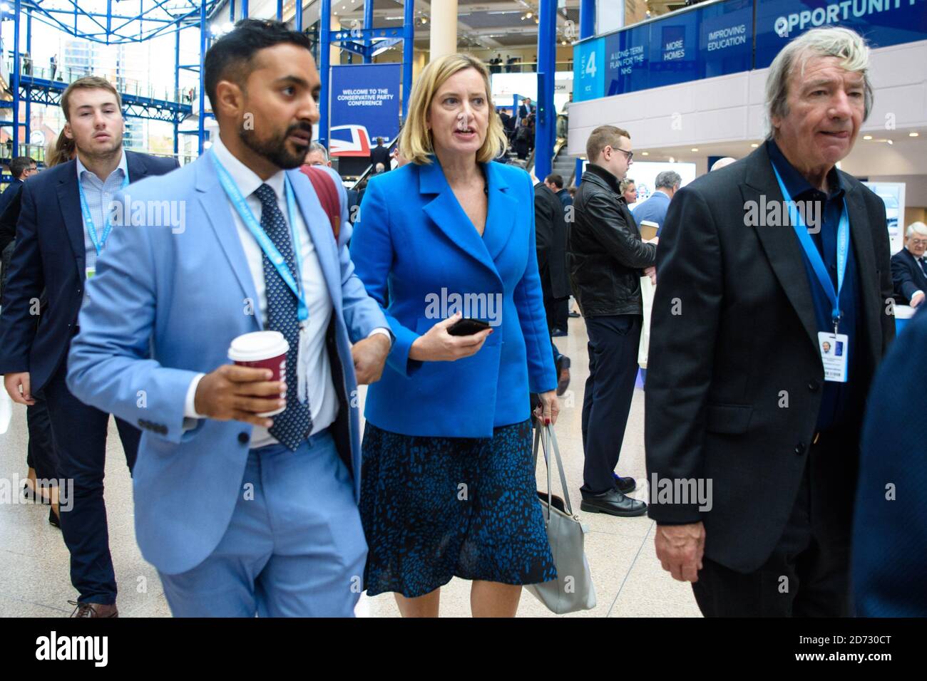 Amber Rudd during the Conservative Party annual conference, at the ...