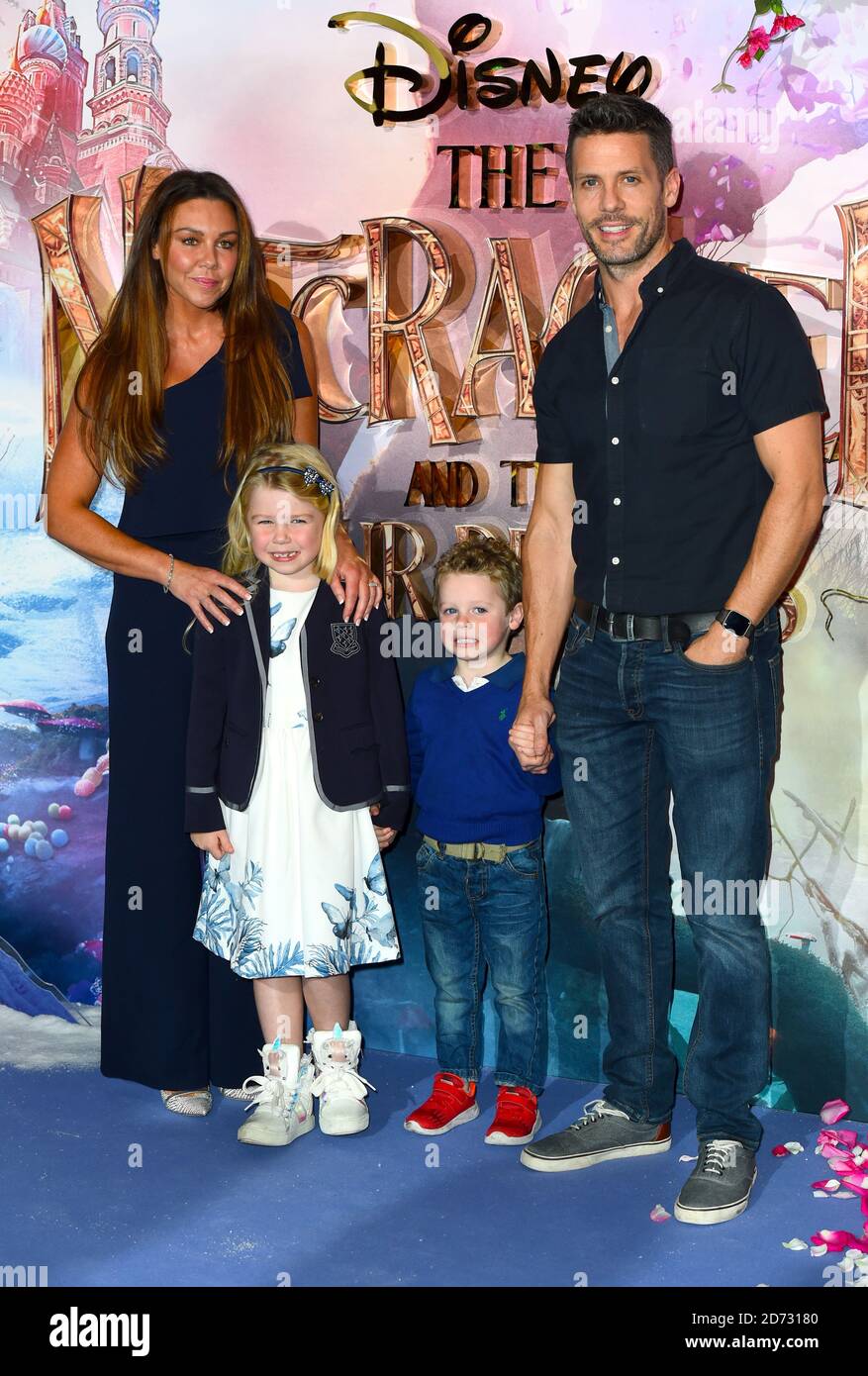 Michelle Heaton, Faith Hanley, Aaron Hanley and High Hanley attending