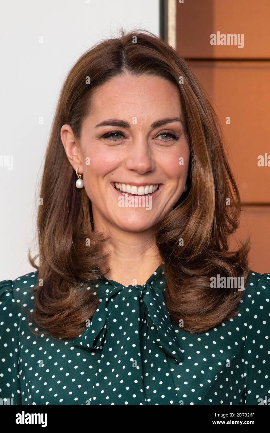 The Duchess of Cambridge arriving at Evelina Children's Hospital in London. Picture date: Tuesday December 11, 2018. Photo credit should read: Matt Crossick/ EMPICS Entertainment. Stock Photo