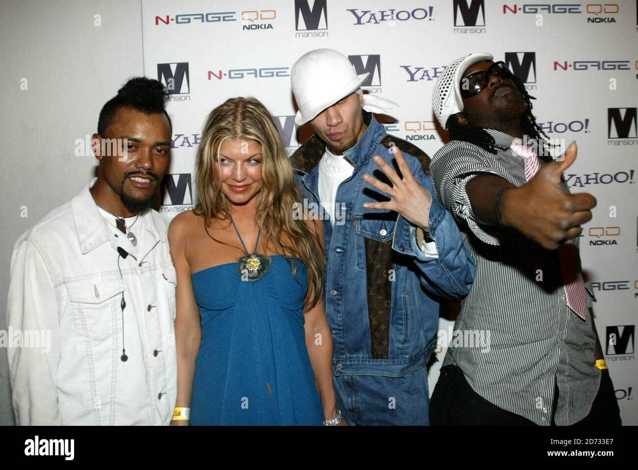 Black Eyed Peas at the Paris Hilton 