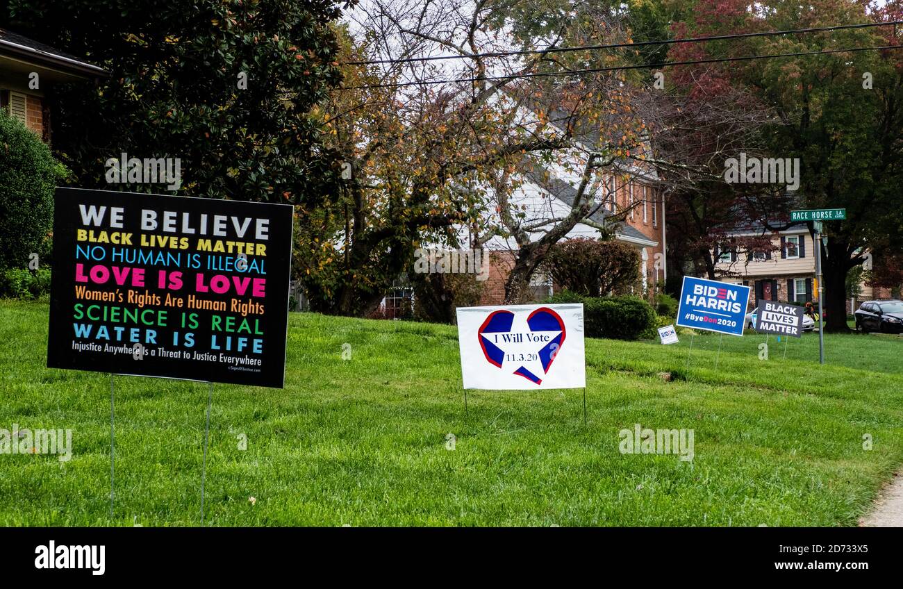 Yard signs science hi-res stock photography and images - Alamy