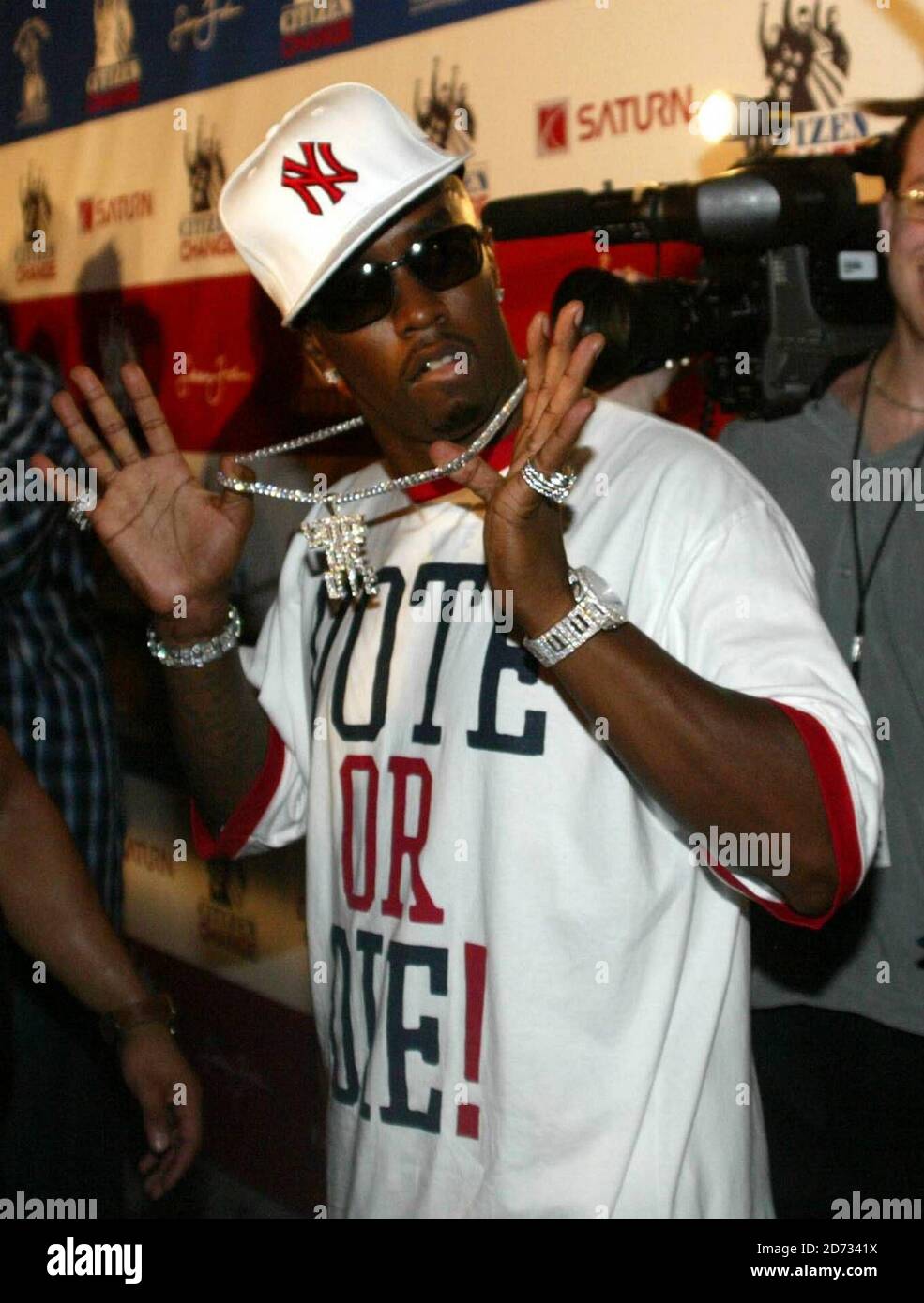 P. Diddy at his Citizen Change Initiative party held at the Mansion nightclub Miami Beach 8/27/04   [[sah]] Stock Photo