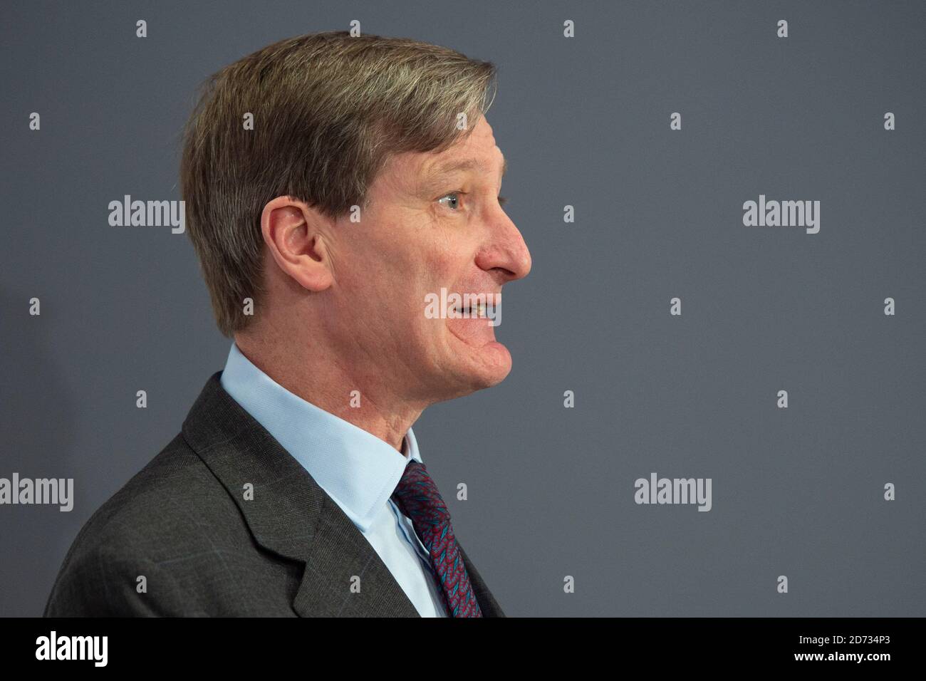 Dominic Grieve MP speaking at a People's Vote Press Conference, in Westminster, London. Picture date: Wednesday March 27, 2019. Photo credit should read: Matt Crossick/Empics Stock Photo