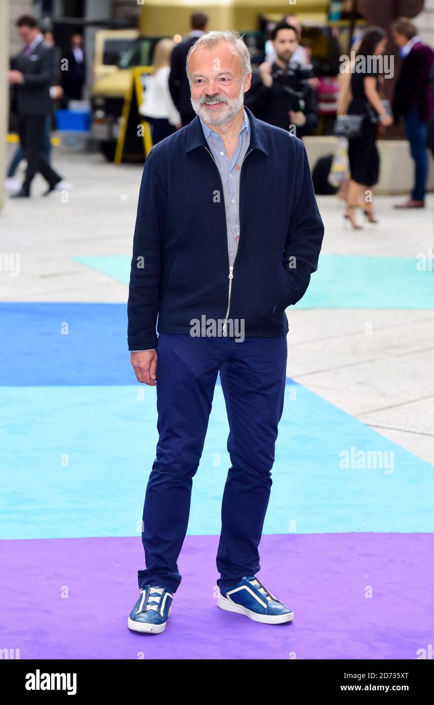 Graham Norton arriving for Royal Academy of Arts Summer Exhibition Preview Party 2019 held at Burlington House, London. Picture date: Tuesday June 4, 2019. Photo credit should read: Matt Crossick/Empics Stock Photo
