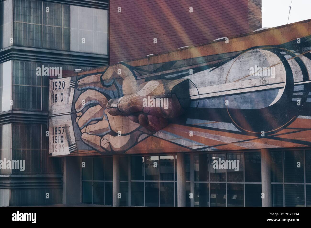 Unam mural not library hi-res stock photography and images - Alamy
