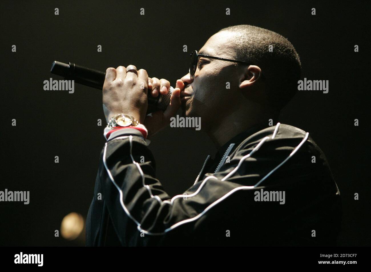 Rapper Lupe Fiasco performs at Koko in Camden, North London. Stock Photo