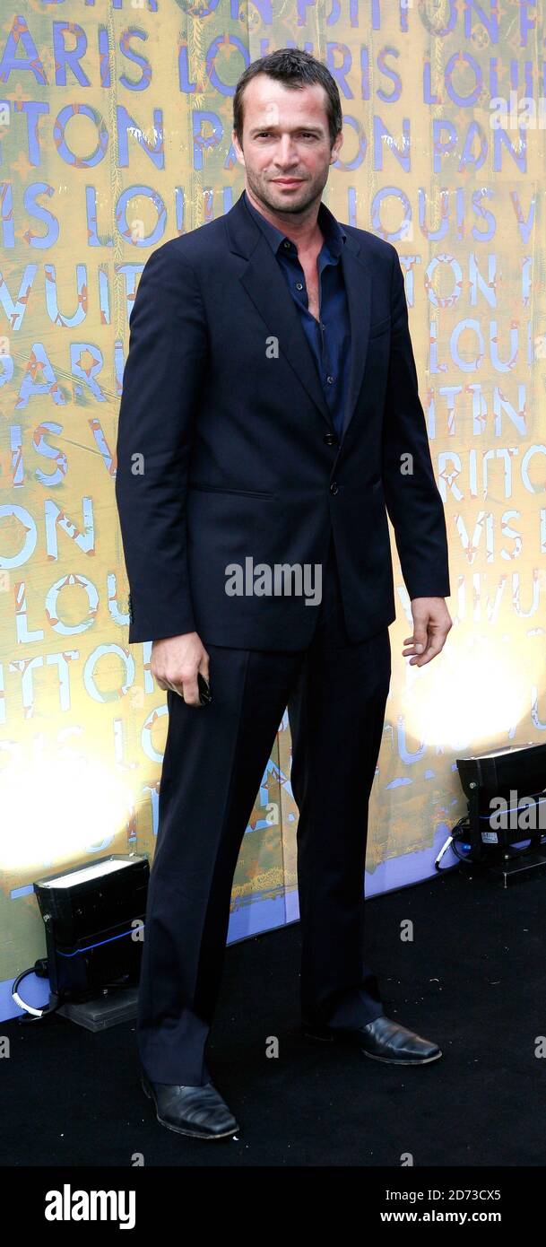 James Franco arrives at the Louis Vuitton dinner in honour of