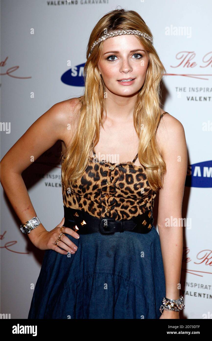 Mischa Barton attending the launch of the Samsung Imagination Icon Series at The Hospital Club in Covent Garden, London. Stock Photo