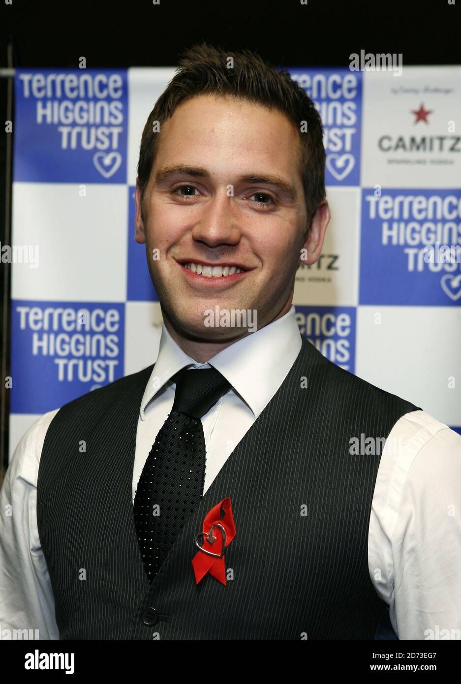 Christian Digby arrives at the Terrence Higgins Trust's Supper Club