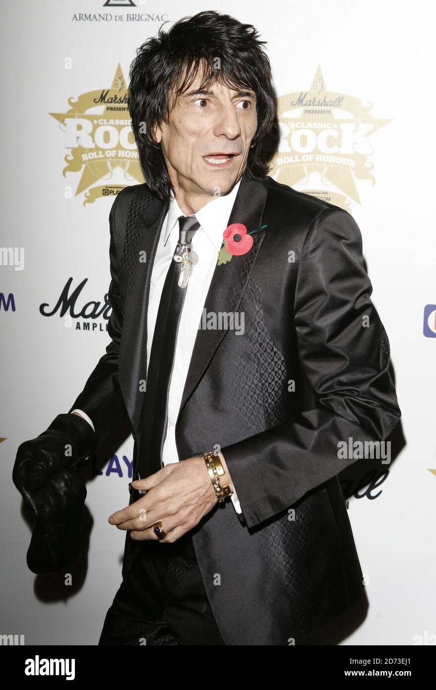 Ronnie Wood at the Classic Rock Roll of Honours Awards at the Park Lane Hotel, London. Stock Photo