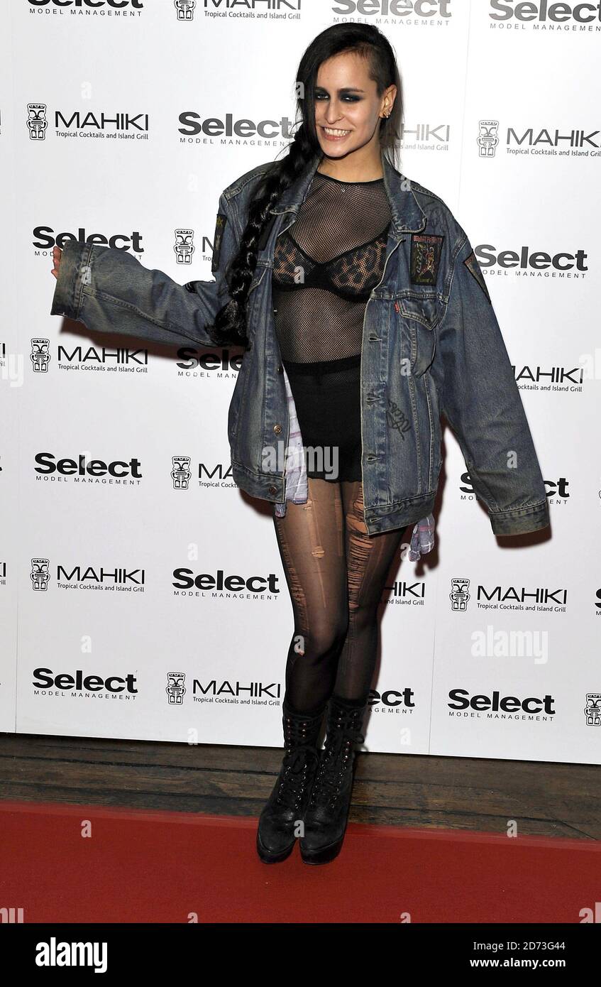 Alice Dellal attending the Select Models Oscars Party at Mahiki in central London. Stock Photo
