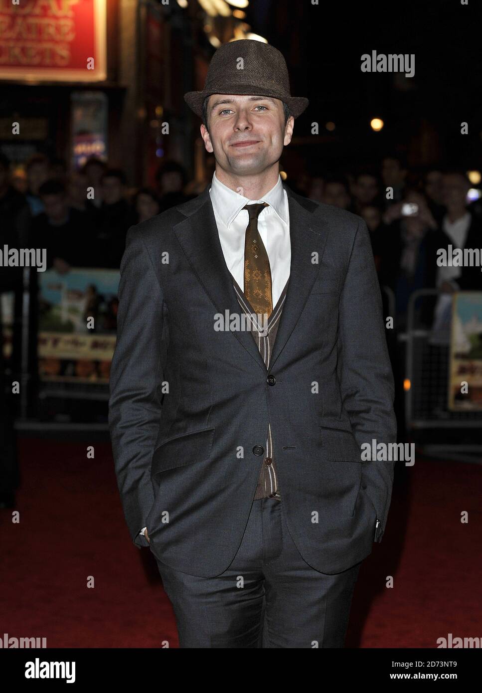 Edward Hogg arrives for the premiere of Bunny and Bull at the Vue cinema in Leicester Square, London, as part of the BFI 53rd London Film Festival. Stock Photo