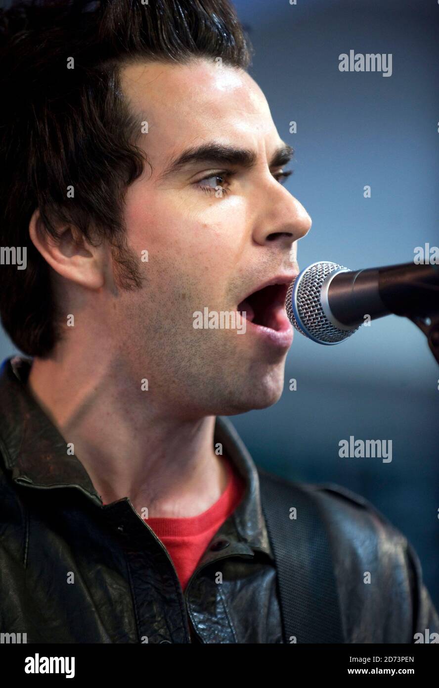 Kelly Jones of the Stereophonics performs live at HMV on Oxford Street ...