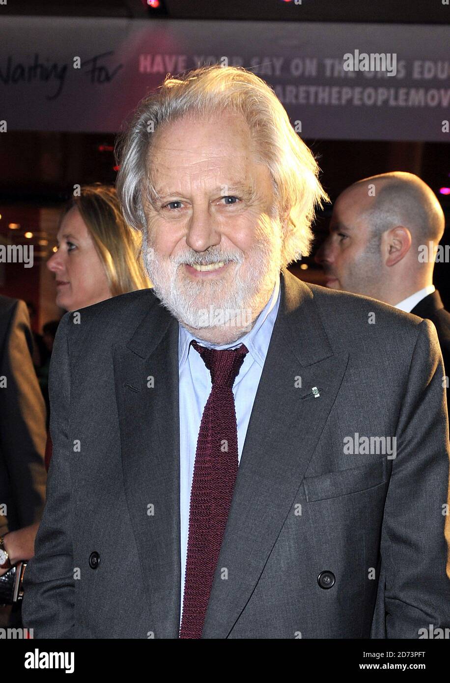 Lord David Puttnam arriving at the premiere of ÔWe Are The People WeÕve ...