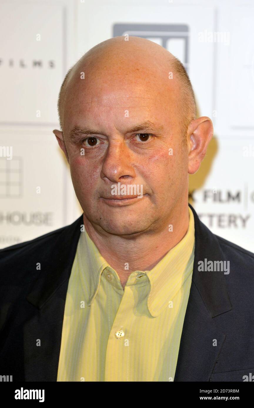 Nick Hornby arrives for the British Independent Film Awards, held at the Brewery in central London.  Stock Photo