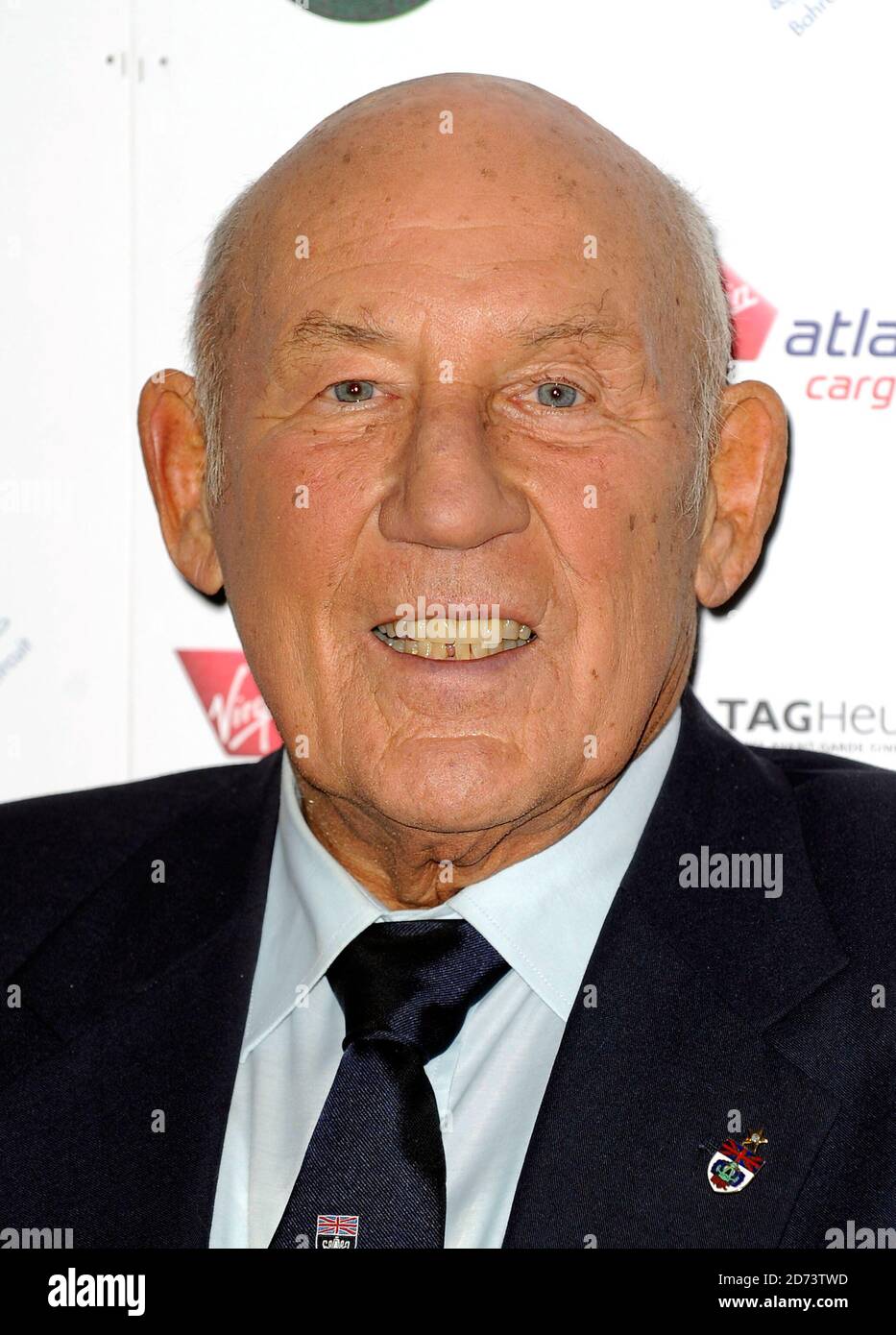 Stirling Moss attends the Motor Sport Hall of Fame inauguration, at the Roundhouse in Camden, north London. Stock Photo