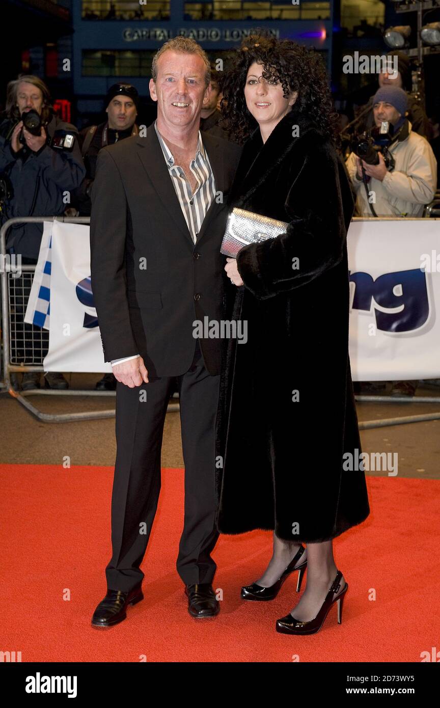 Graham Rix and guest arrive at the UK premiere of The Shouting Men ...
